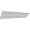 Ekena Millwork 3"H x 3"P x 4 1/4"F x 94 1/2"L Crendon Bead and Barrel Crown Moulding MLD02X02X04CR - alternate 3